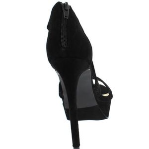 Shoes - Aphrodite Black Platform Heel Shoes - Aphrodite Black Platform Heel